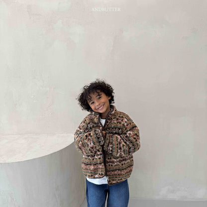 【予約】Nordic Line Jumper   /  andbutter (S-JM)