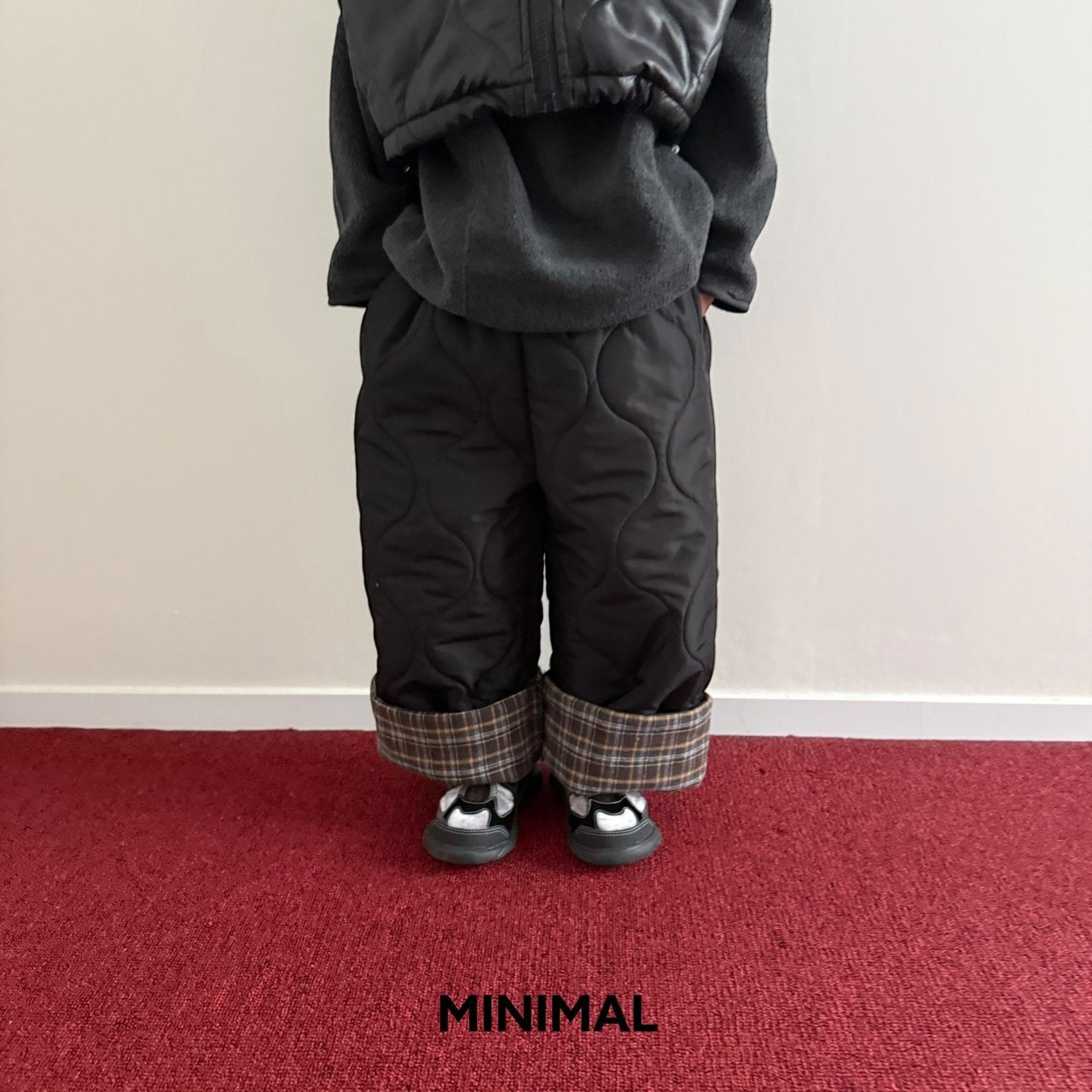【予約】up down quilting pants  / minimal (S-JM)