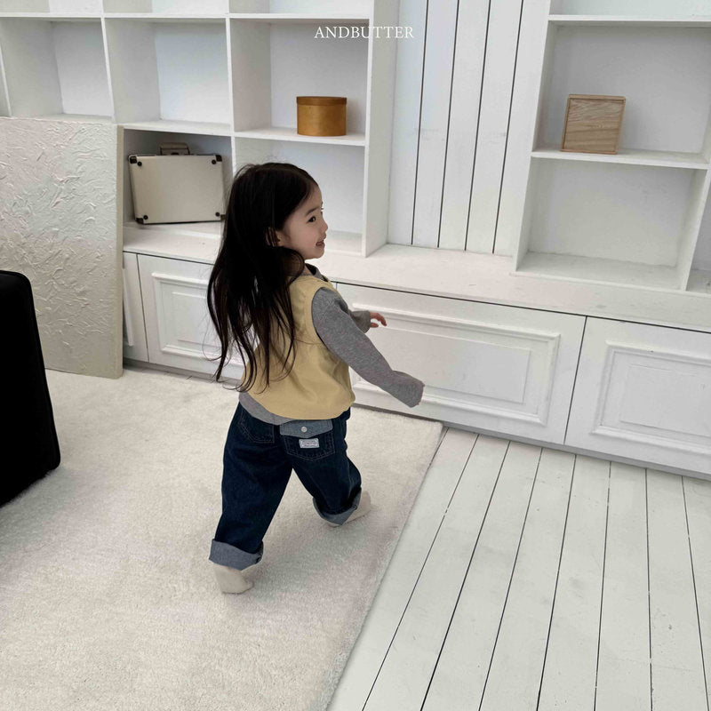 【予約】フラップデニム / andbutter(S-JM)플랩