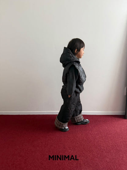 【予約】up down quilting pants  / minimal (S-JM)