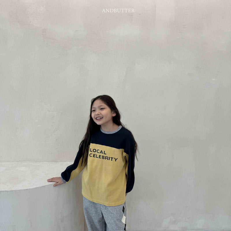 【予約】Color Flip Tee /  andbutter (S-JM)