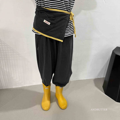 【予約】Apron pants  / andbutter(S-JM)