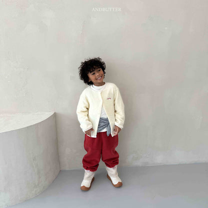 【予約】Creamy Cardigan  /  andbutter (S-JM)