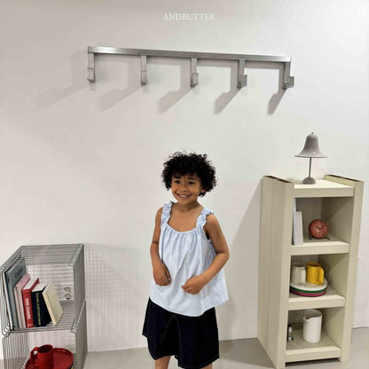 【予約】Shirring sleeveless  / andbutter(S-JM)