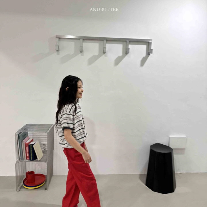 【予約】linen daily Pants / andbutter(S-JM)