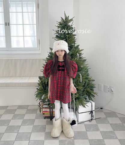 【予約】vivian check one-piece / love rosie (S-2XL)