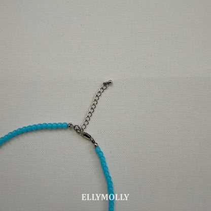 【予約】Beads Necklace / ellymolly 말 구슬목걸이
