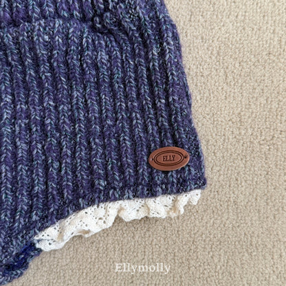 【予約】muffin wool knit pants / ellymolly (5-15号)