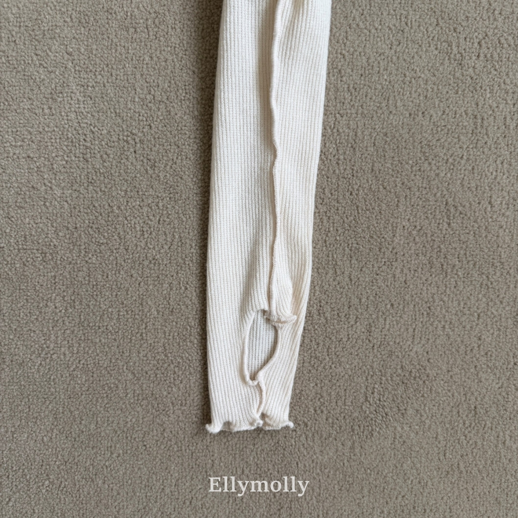 【予約】point warmer pants / ellymolly (5-19号)