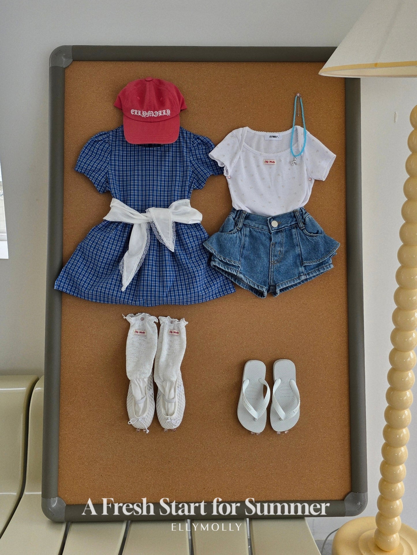 【予約】Celeb frill short pants / ellymolly5-15号셀럽프릴