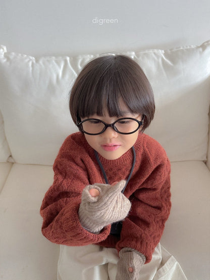 【予約】wool Winnie Glove  /  digreen