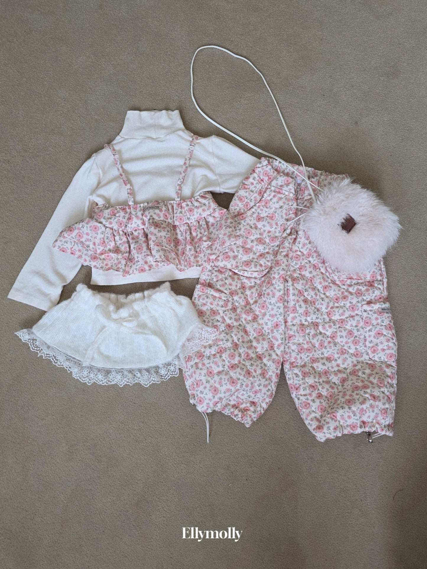 【予約】frill top bustier  / ellymolly (5-11号)