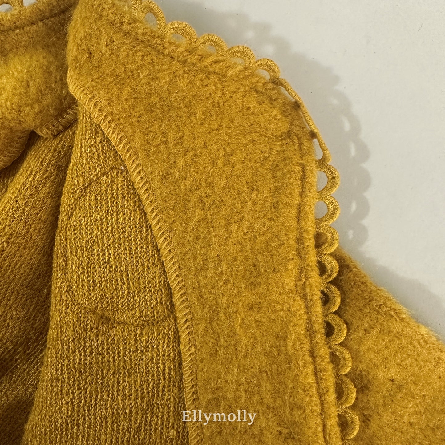 【予約】Fuzzy hug cardigan / ellymolly (5-19号)