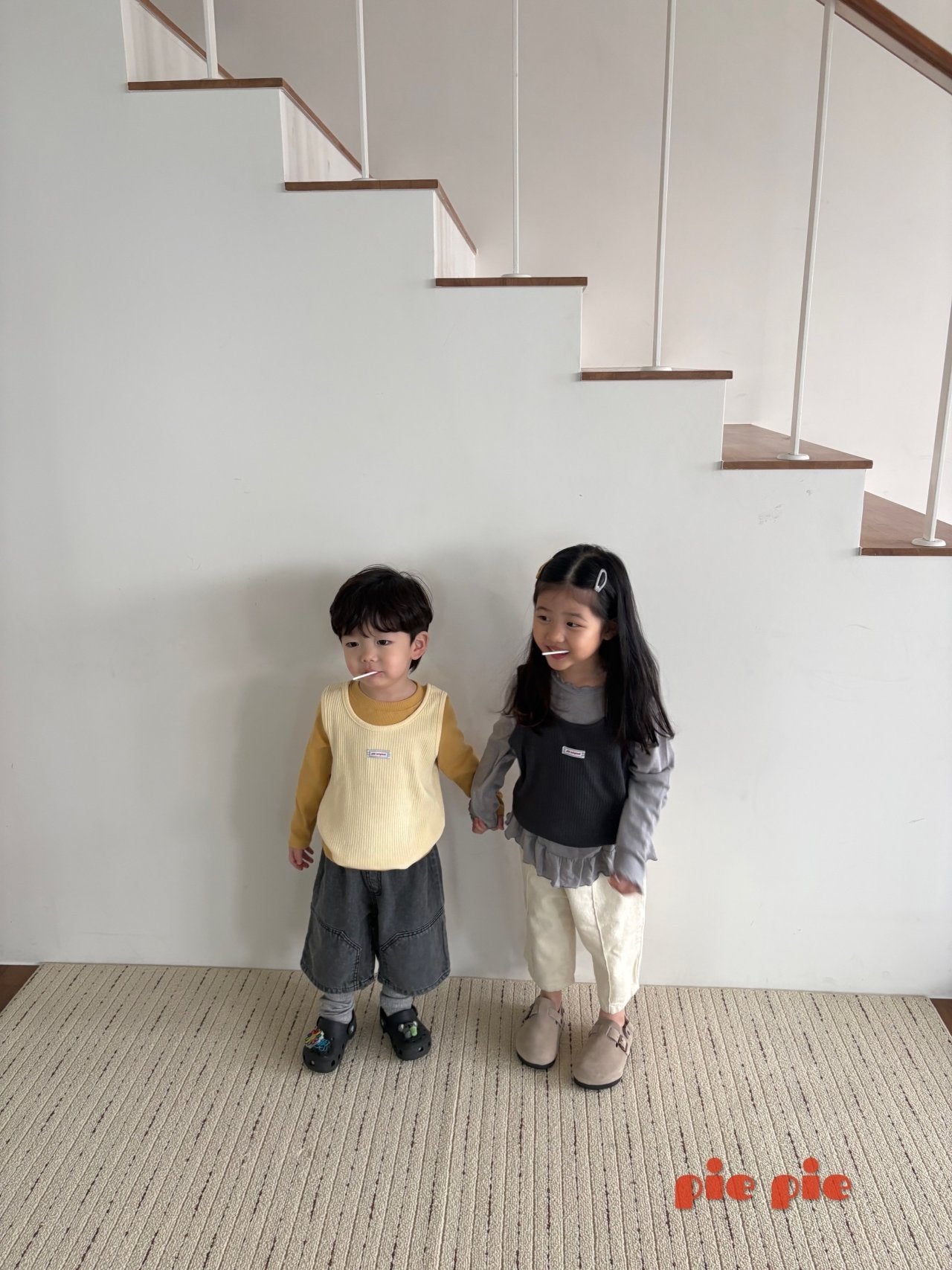 【予約】カラータンクトップ / pie (XS-XL) 말랑나시