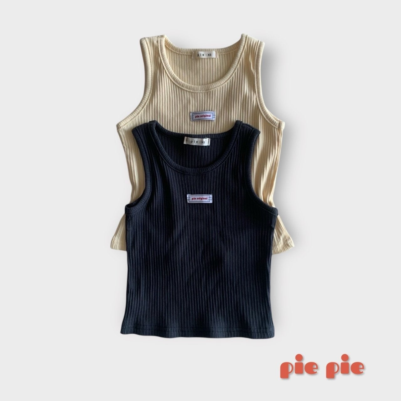 【予約】カラータンクトップ / pie (XS-XL) 말랑나시