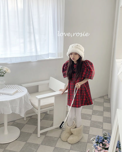 【予約】vivian check one-piece / love rosie (S-2XL)