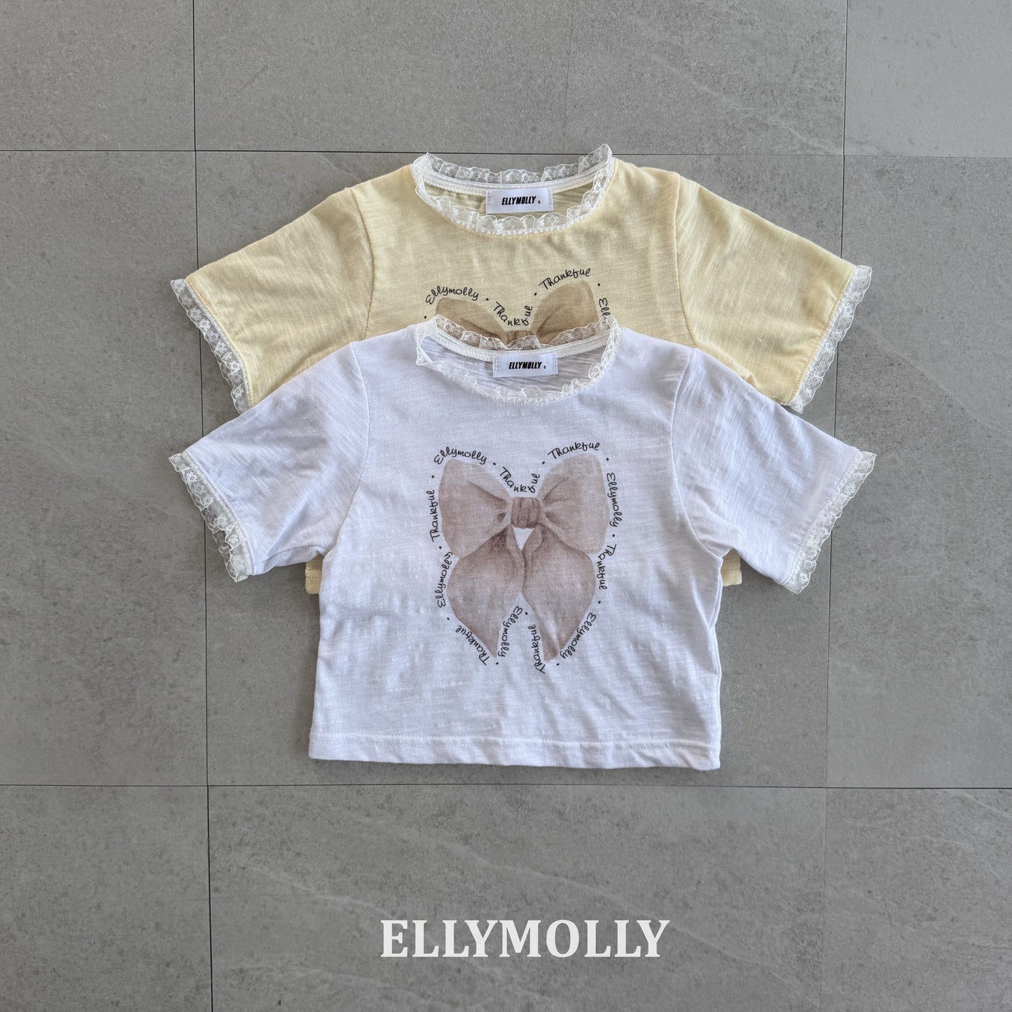 【予約】slab ribbon T / ellymolly5-15号