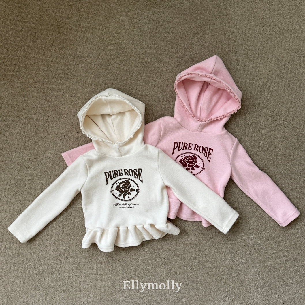 【予約】rose frill hood T / ellymolly (5-15号)
