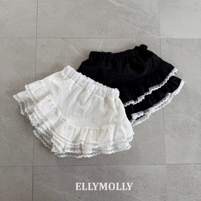 【予約】silk layered skirt / ellymolly 5-15号