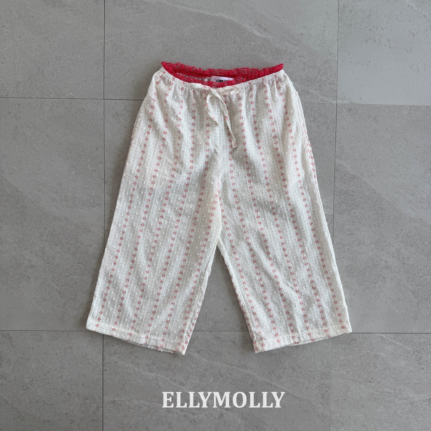【予約】Vintage veil pants / ellymolly5-15号