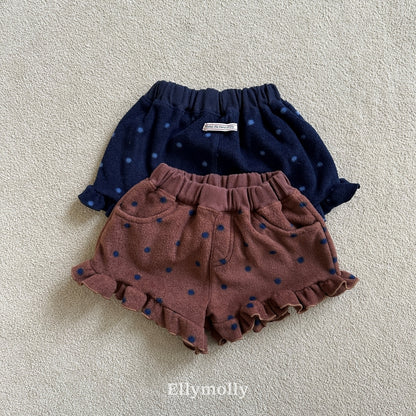 【予約】dot frill pants / ellymolly (5-15号)