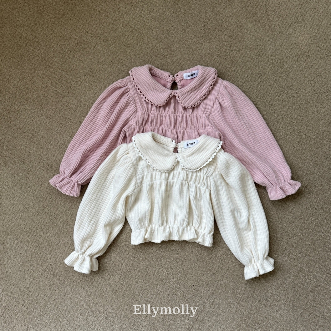 【予約】honey round collar BL / ellymolly (5-15号)