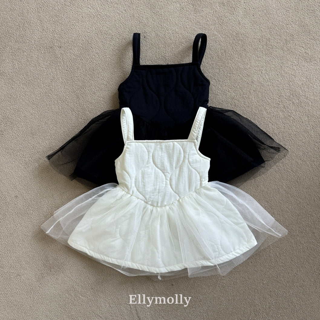 【予約】quilting shear one-piece / ellymolly (5-15号)