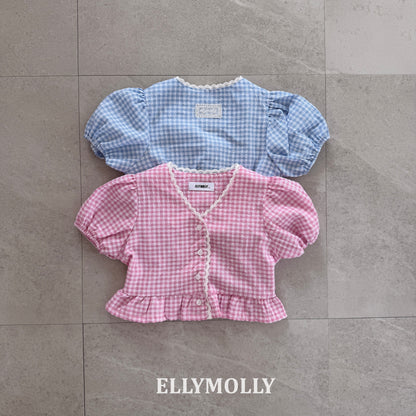 【予約】Veil lace blouse / ellymolly5-15号