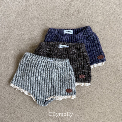 【予約】muffin wool knit pants / ellymolly (5-15号)