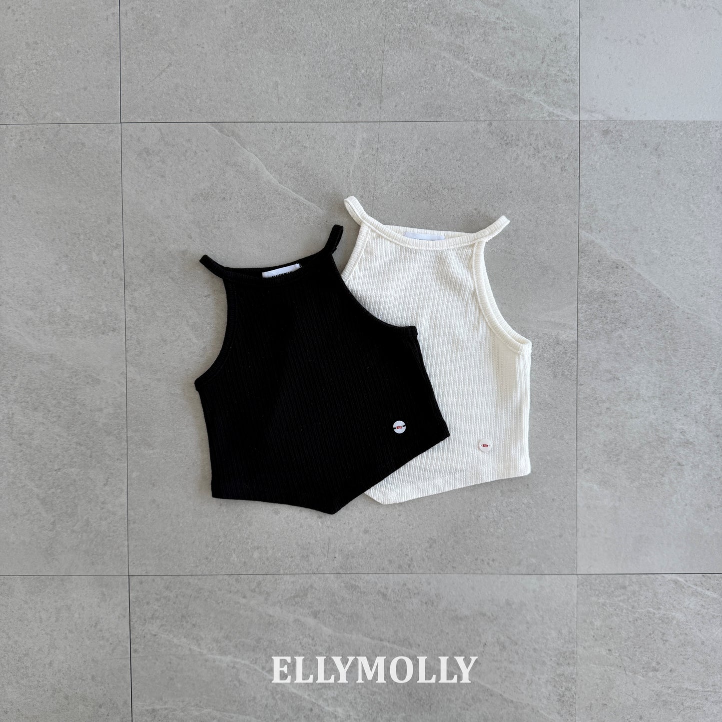 【予約】V cut sleeveless / ellymolly 5-15号클린 브이