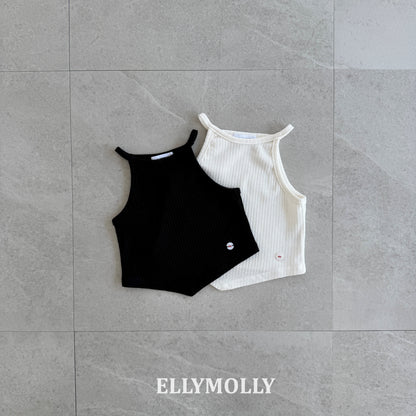 【予約】V cut sleeveless / ellymolly 5-15号클린 브이