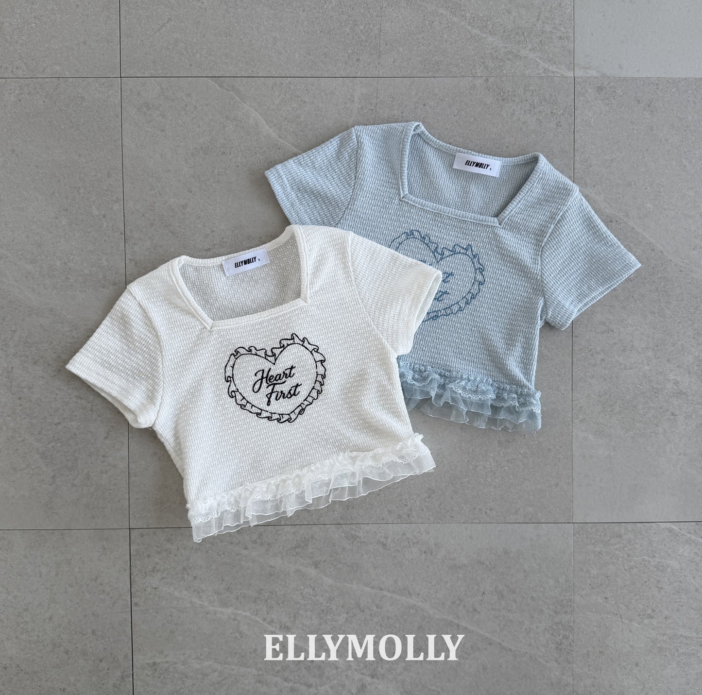 【予約】powder lace T / ellymolly5-15号