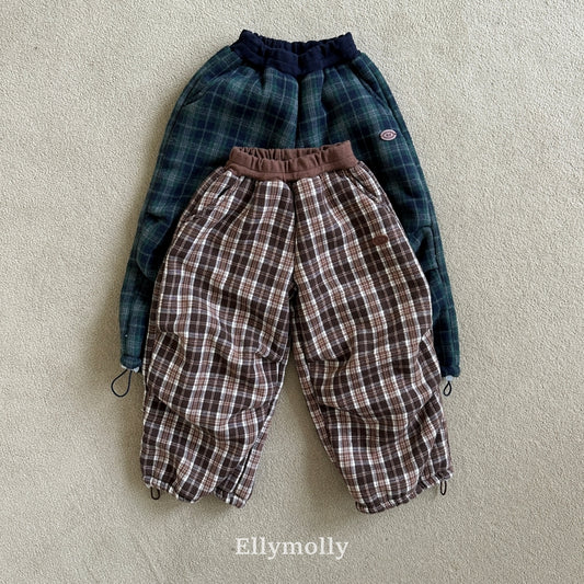 【予約】teddy fur check pt / ellymolly (5-19号)