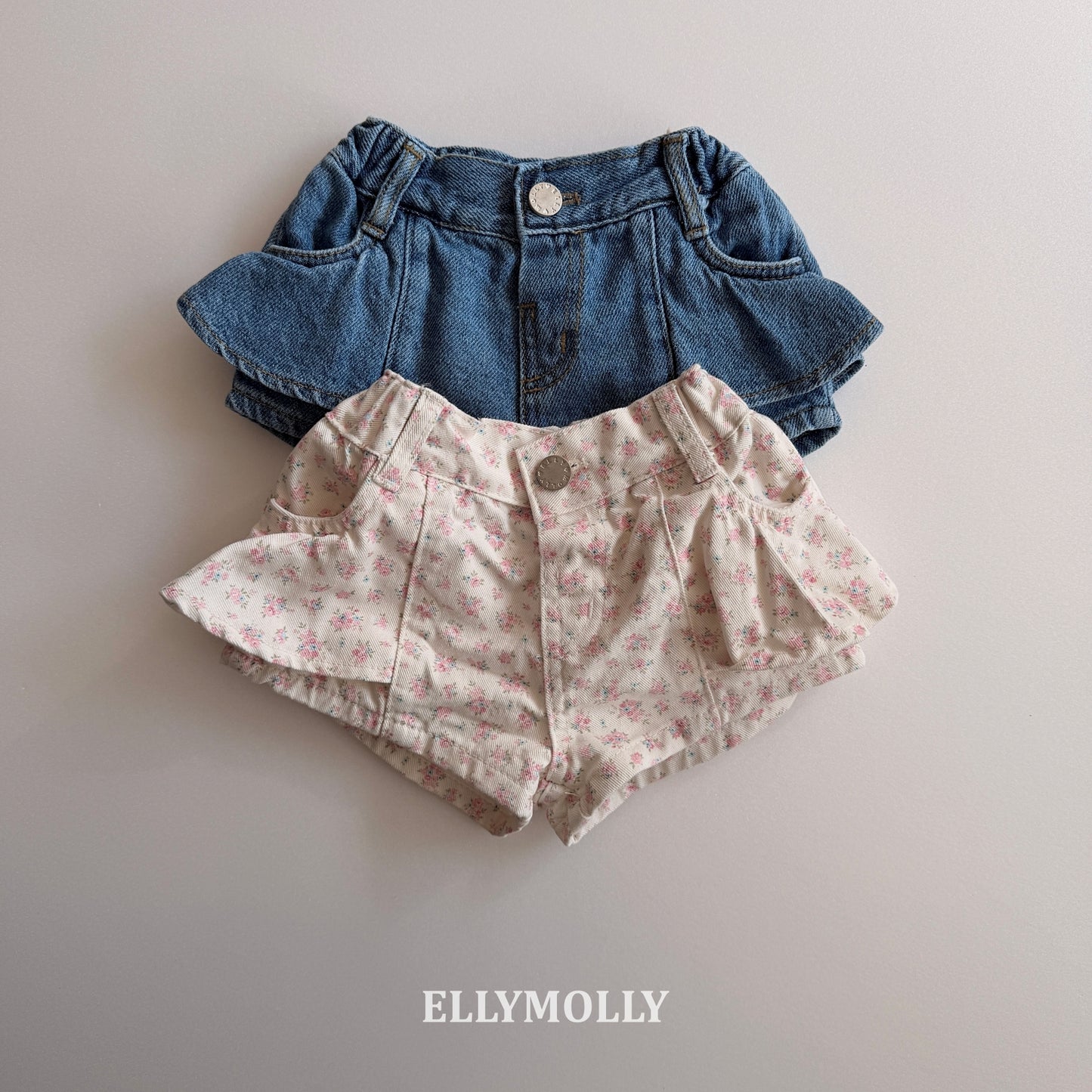 【予約】Celeb frill short pants / ellymolly5-15号셀럽프릴
