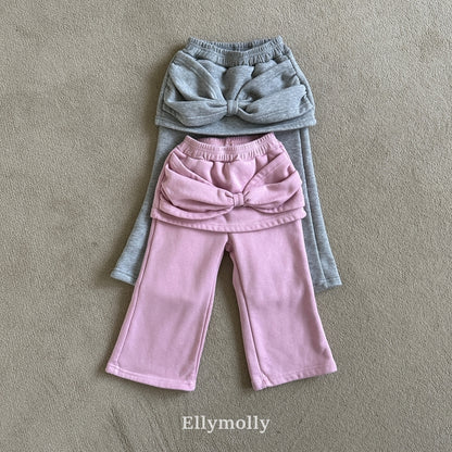 【予約】ribbon pants / ellymolly (5-15号)