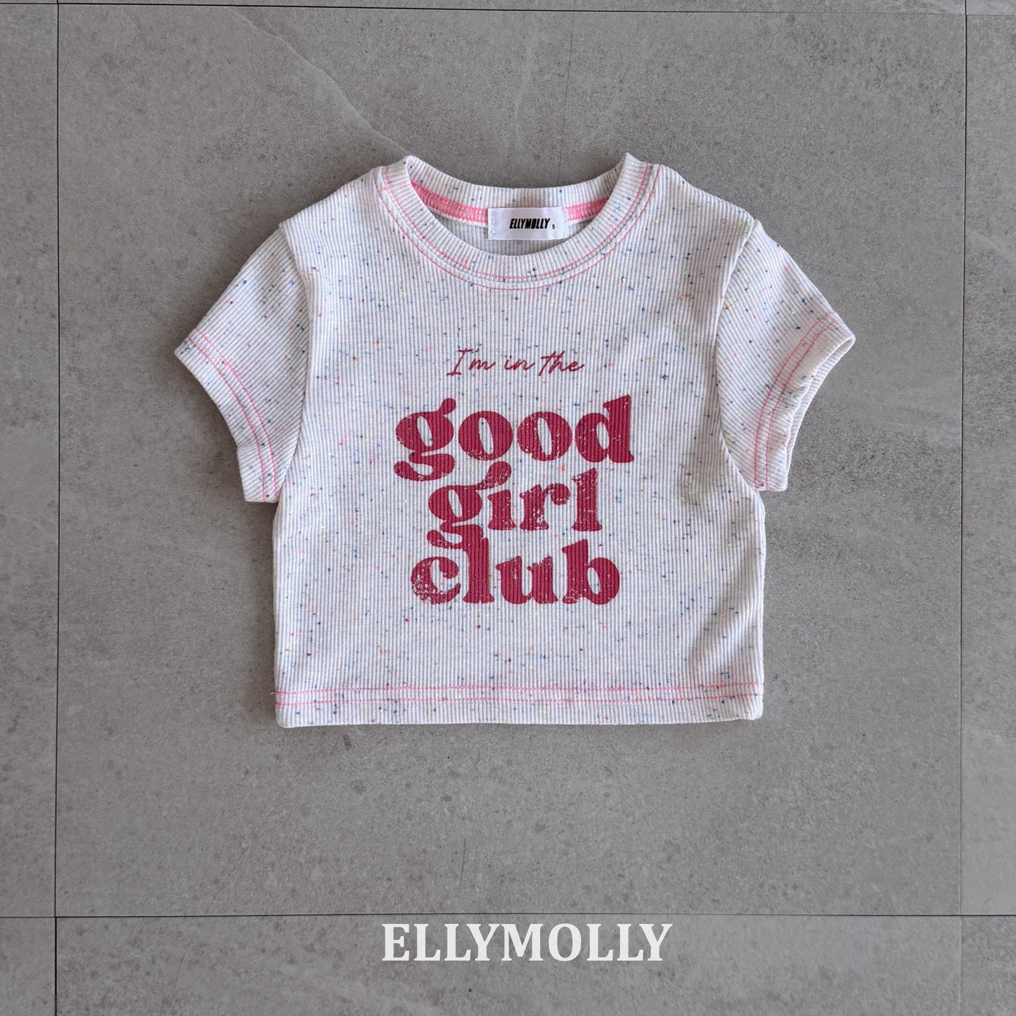 【予約】rainbow crop T / ellymolly5-15号