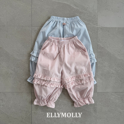 【予約】Maren stripe pants / ellymolly5-15号마렌