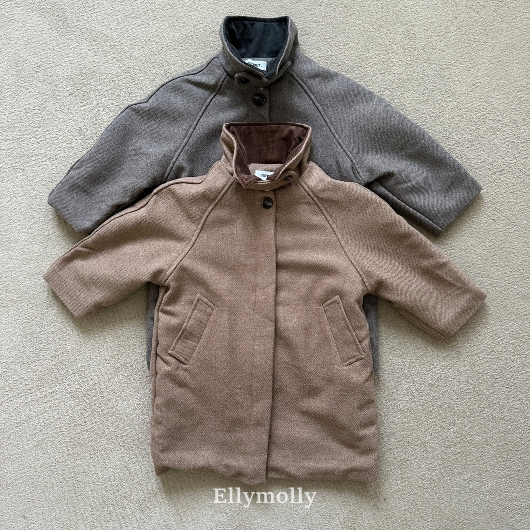 【予約】fine wool long coat / ellymolly (5-19号)