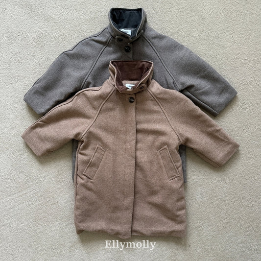 【予約】fine wool long coat / ellymolly (5-19号)