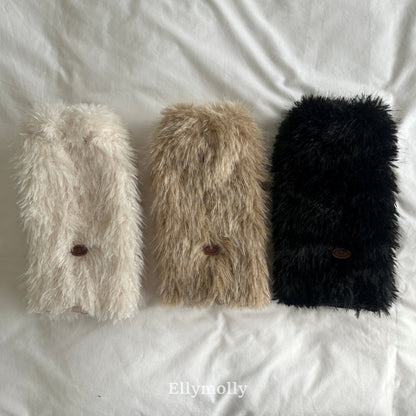 【予約】fur warmer  / ellymolly