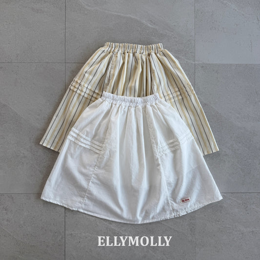 【予約】Blanche long skirt / ellymolly 5-15号 블랑쉬롱sk
