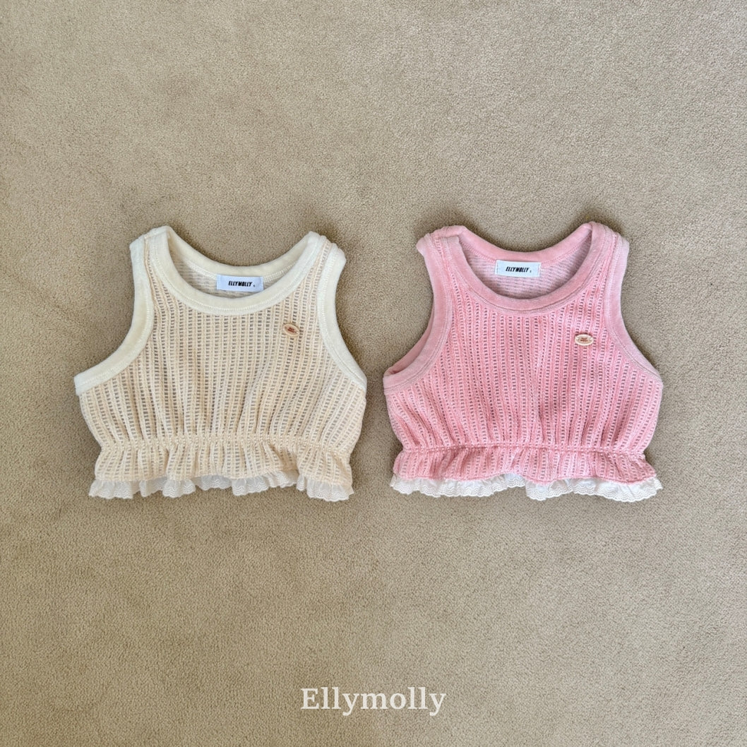 【予約】Bello crunch vest / ellymolly (5-15号)