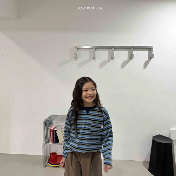 【予約】Retro pocket T / andbutter(S-JM)