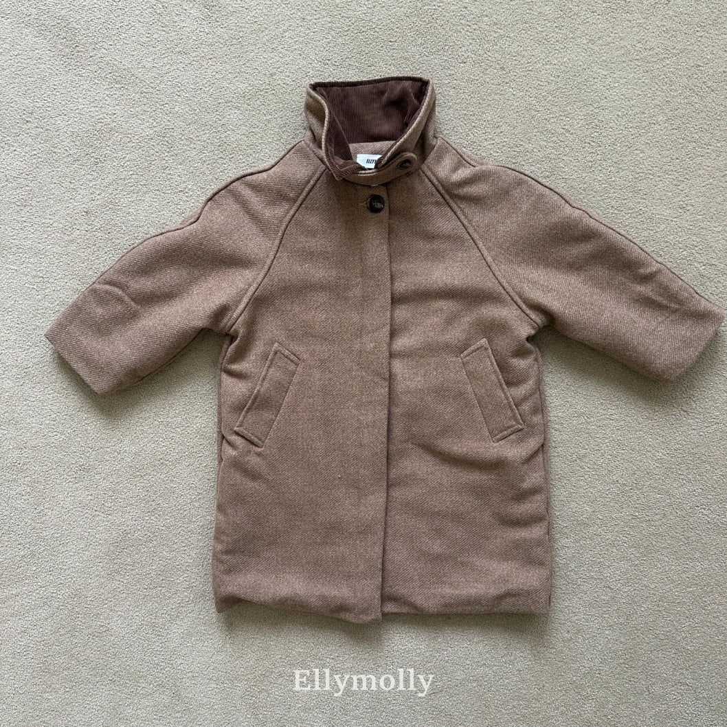 【予約】fine wool long coat / ellymolly (5-19号)