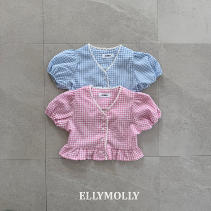 【予約】Veil lace blouse / ellymolly5-15号