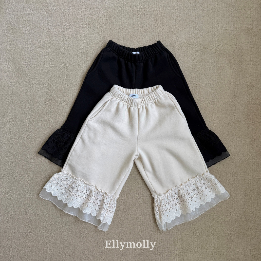 【予約】creamy lace pants / ellymolly (5-15号)