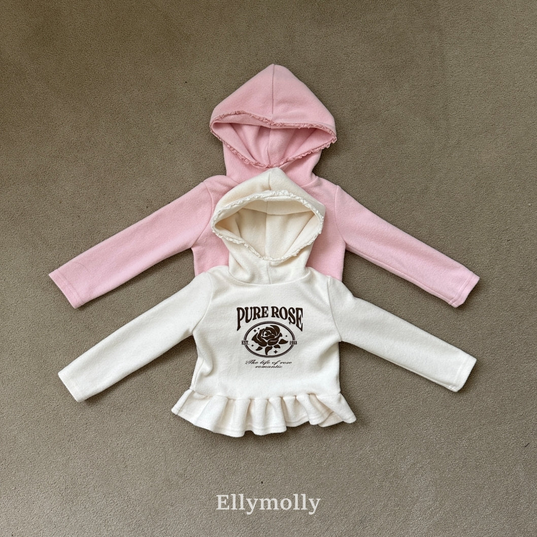 【予約】rose frill hood T / ellymolly (5-15号)