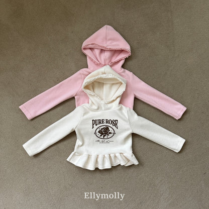 【予約】rose frill hood T / ellymolly (5-15号)