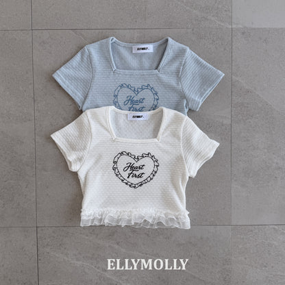 【予約】powder lace T / ellymolly5-15号