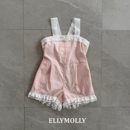 【予約】pure lace rompers / ellymolly5-15号